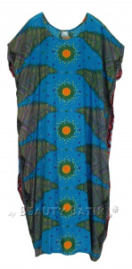 Blue Bohemian Flora Plus Size Kaftan Kimono Loungewear Maxi Long Dress XL 1X 2XS10014206_0_image_IJUST_WORKING