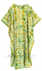 Olive Hand Blocked Batik Rayon Caftan Kaftan Loungewear Maxi Plus Size Long Dress 3X 4XS10014622_0_image_IJUST_WORKING