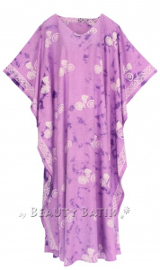 Light purple Hand Blocked Batik Rayon Caftan Kaftan Loungewear Maxi Plus Size Long Dress XL 1X 2XS10014627_0_image_IJUST_WORKING