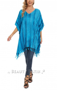 Blue Stripe Caftan Tunic Top Blouse Plus Size 3X 4XS40014679_0_image_IJUST_WORKING