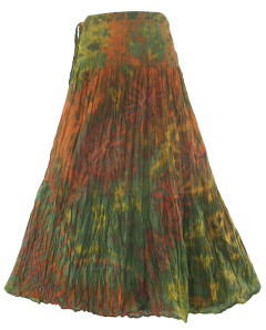 HIPPIE Gypsy Tie Dye LANG Wickelrock