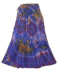 HIPPIE Gypsy Tie Dye LANG Wickelrock