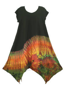 Tie Dye Mini Sommerkleid S M