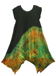 Tie Dye Mini Sommerkleid S M