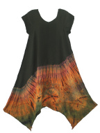 Tie Dye Mini Sommerkleid S M