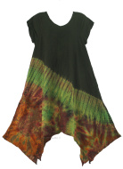 Tie Dye Mini Sommerkleid S M