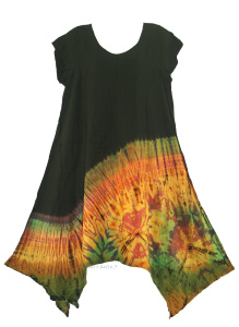 Tie Dye Mini Sommerkleid S M