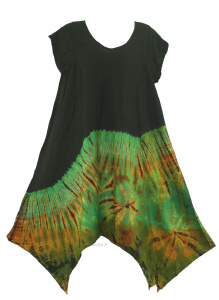 Tie Dye Mini Sommerkleid S M