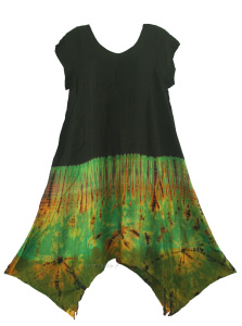 Tie Dye Mini Sommerkleid S M