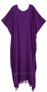 Purple Solid Caftan Kaftan Loungewear Maxi Plus Size Long Loose Dress 3X 4XS10013040_0_image_IJUST_WORKING