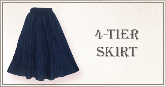 Super flare maxi skirt in classic godet cutting style. It is made of 100% cotton with half-lining. 